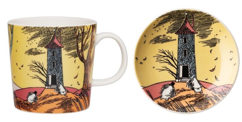 Moomin Arabia Moomin\'s Day 2026 Mug 0.3L & Mini Plate Set Limited Time Only