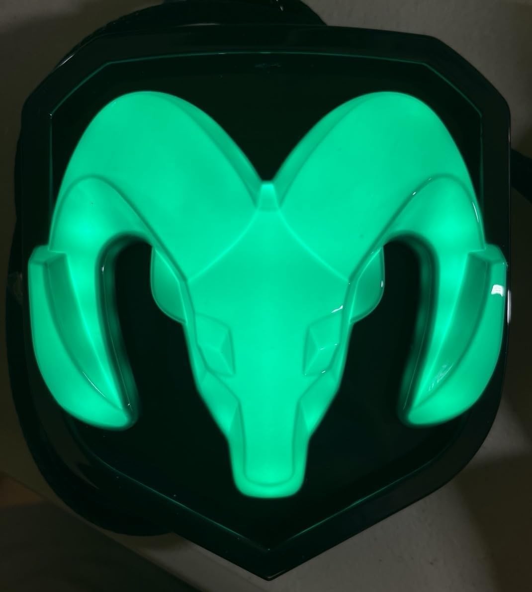 2009–2018 RAM Grille Emblem – RGB LED Lighted Color-Changing Front Badge – Black