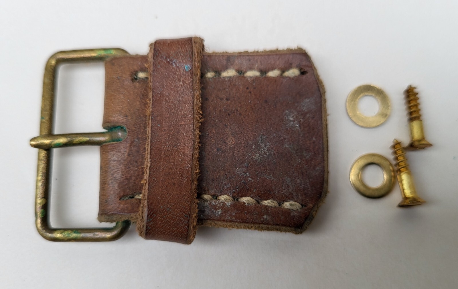 Original sling buckle for Swedish Mauser carbine m/94.