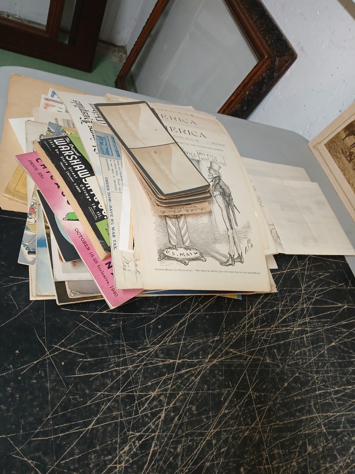 Large Group Of Ephemera. 1893 To Mid 1900s. 