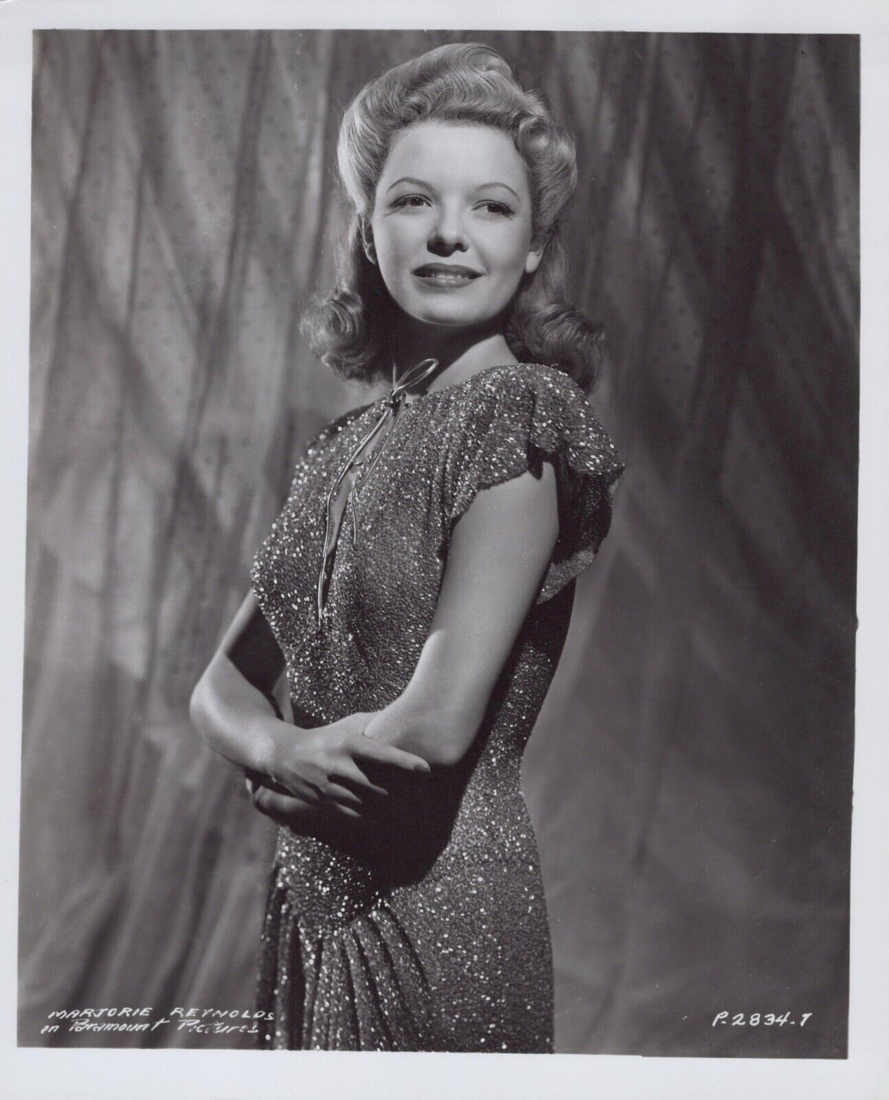 Marjorie Reynolds (1950s) ❤ Stunning Portrait Paramount Vintage Photo K 522