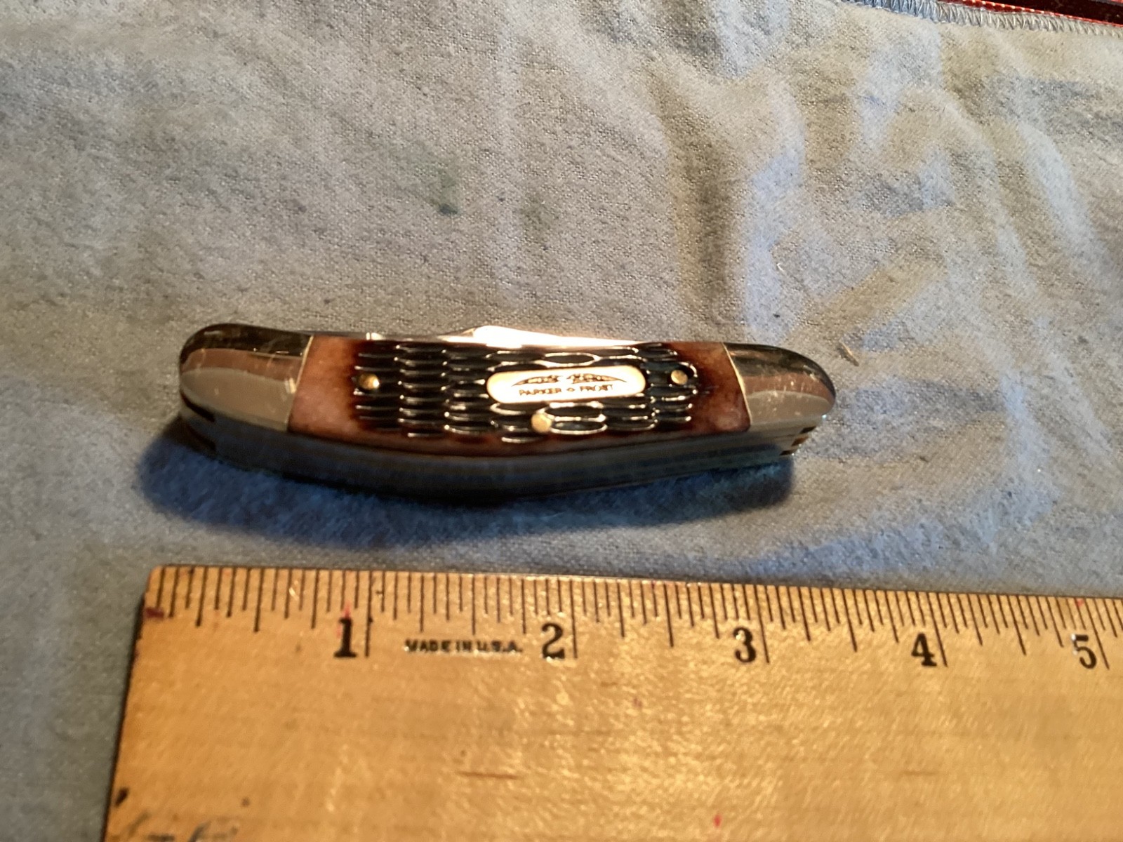 Parker Frost 5 Blade Pocket Knife (sowbelly) PF-003DBPB