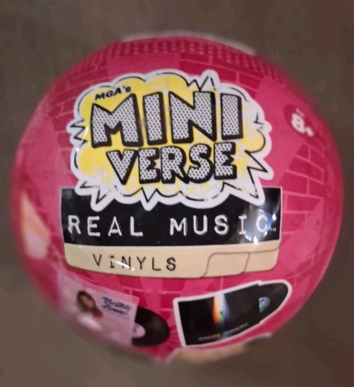 MGA's Miniverse Real Music Blind Capsule 4 Vinyl Records IN STOCK SHIPS NEXT DAY