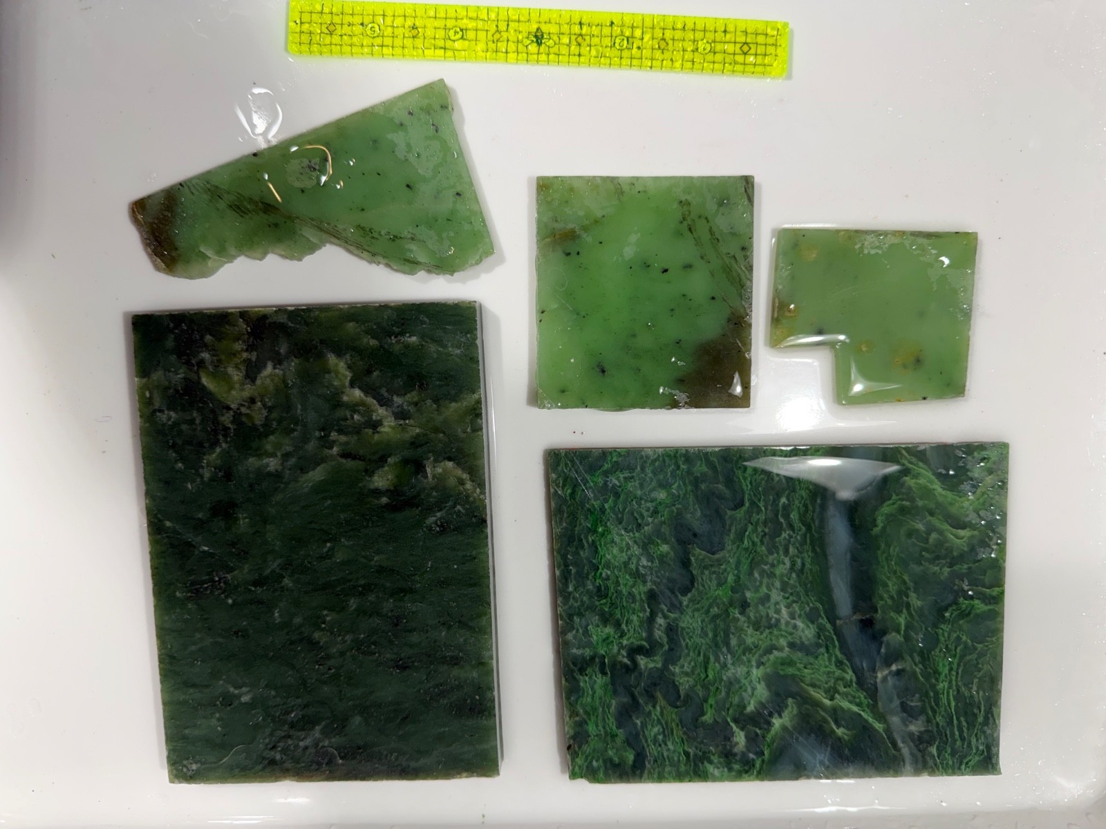 Nephrite Jade Slabs