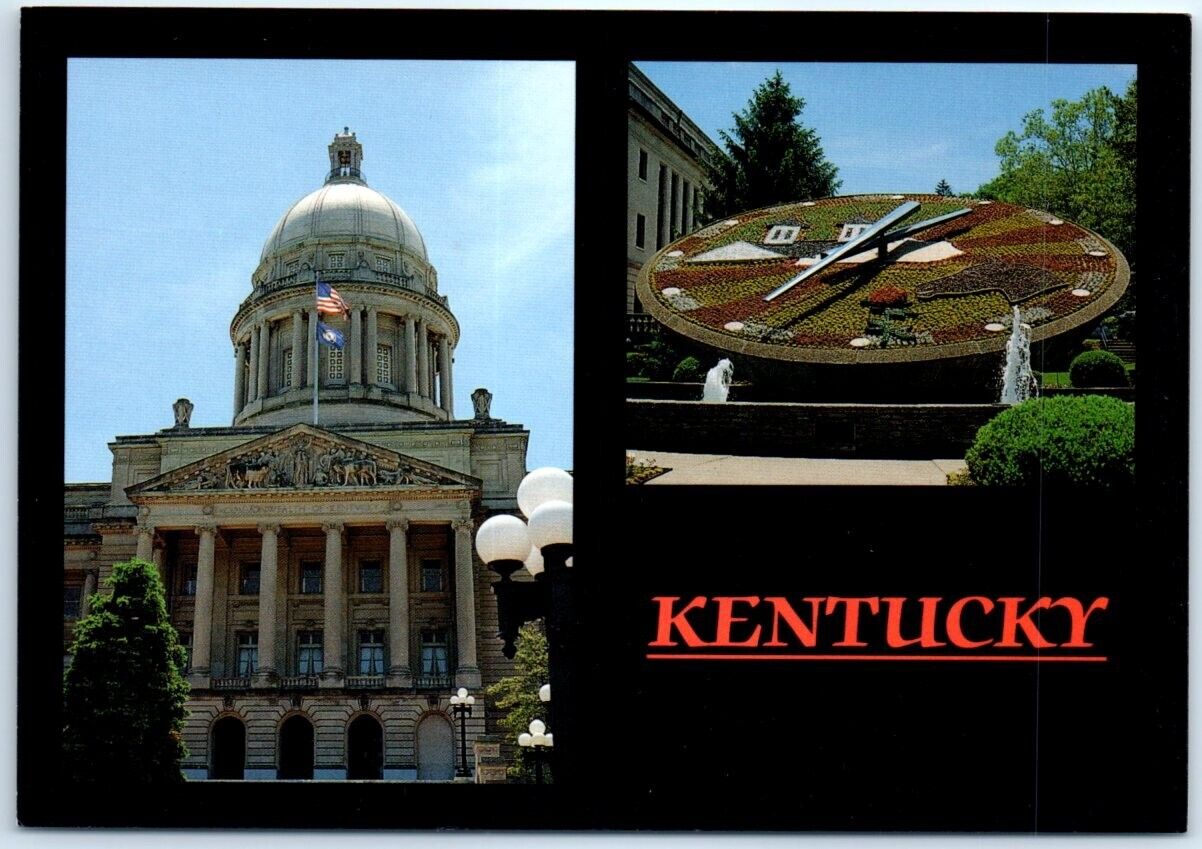 Postcard - Kentucky\'s State Capitol - Frankfort, Kentucky