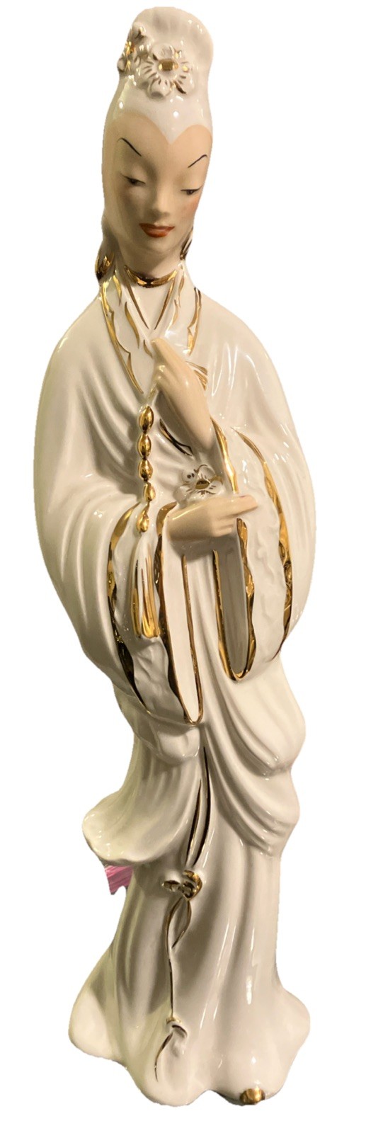 Vintage Shawnee Geisha Girl Ivory Gold 19H 5W Excellent See Photos Number Rare