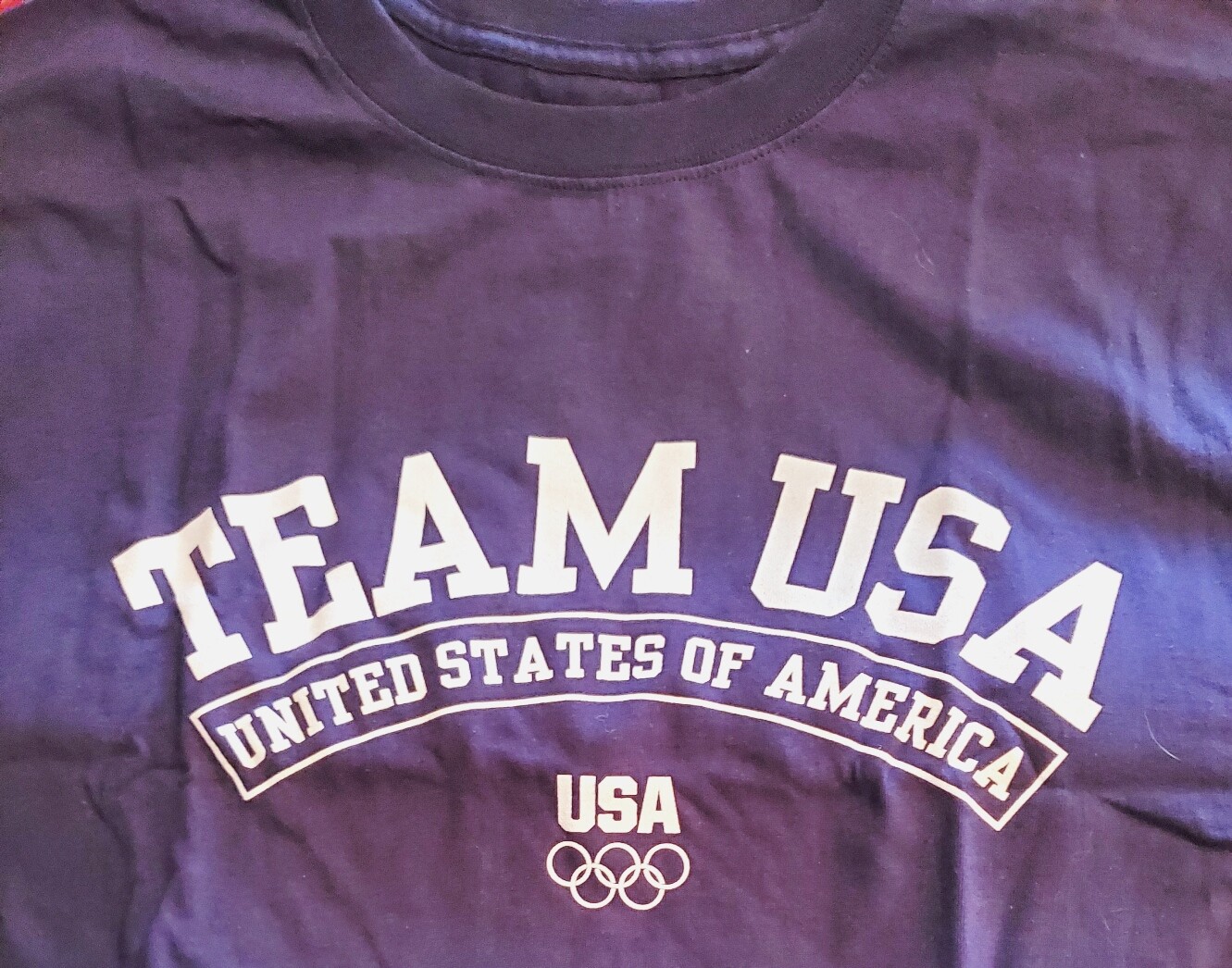 Awesome Short-Sleeve Tshirt -Team USA Olympics- Adult 2XL
