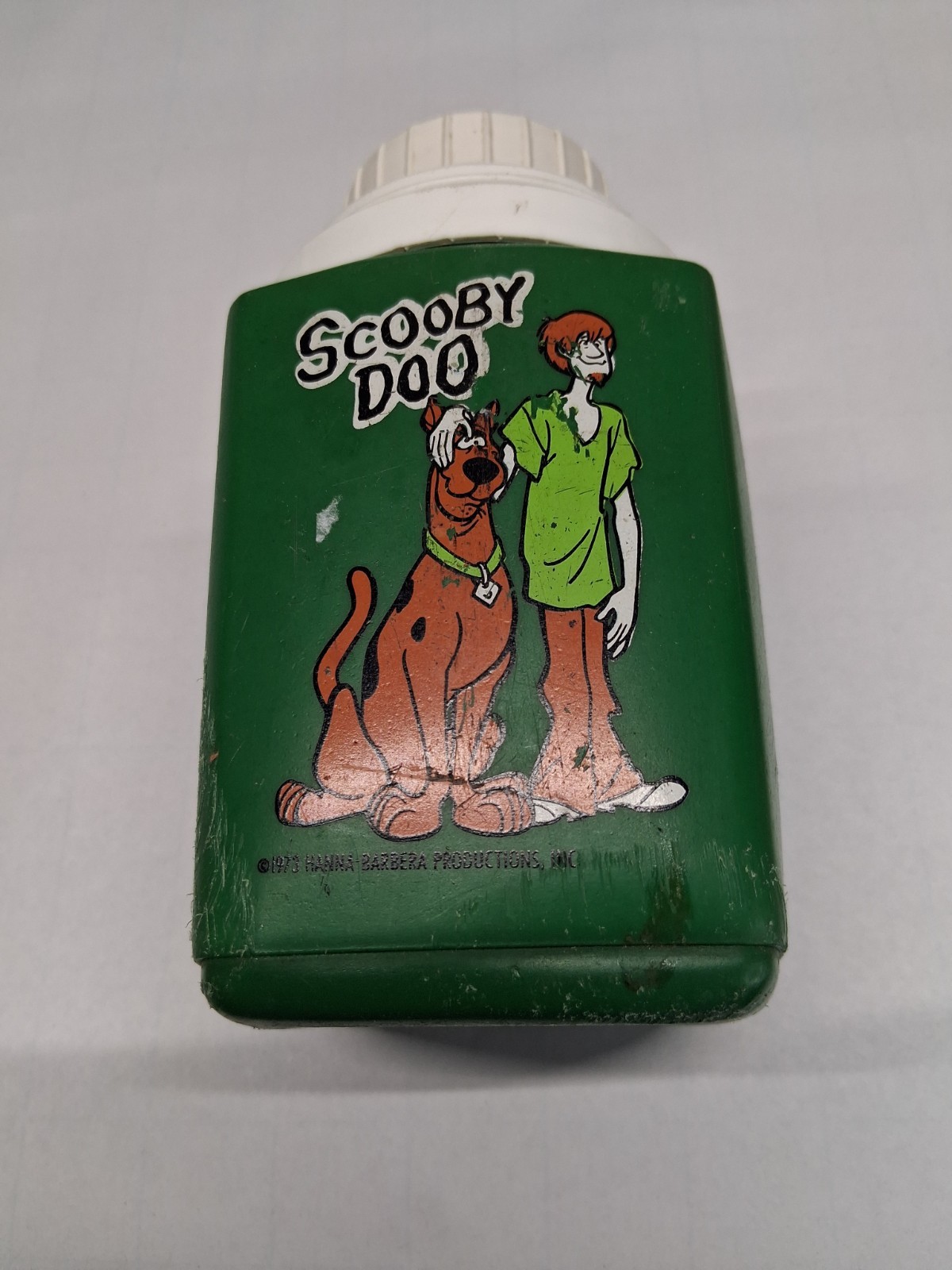 Vintage Scooby-Doo Thermos 8oz King-Seeley 1970s Hanna-Barbera with Stopper Cup