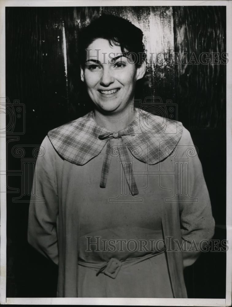 1934 Press Photo Caryl Cockey University of Washington Senior Suspected Communis 1934 Press Photo Caryl Cockey University of Washington Senior Suspected Communis