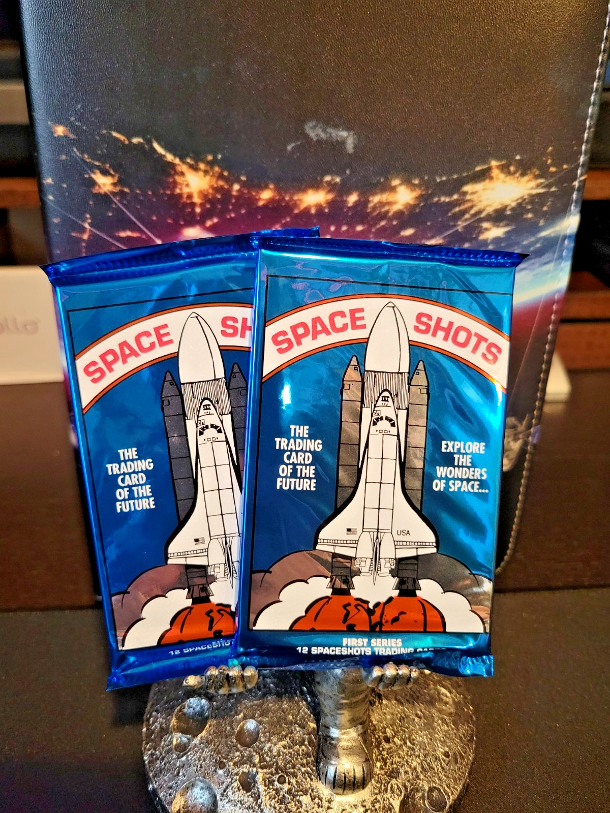 Space Shots- Series 1- 1991- 2 Sealed Packs