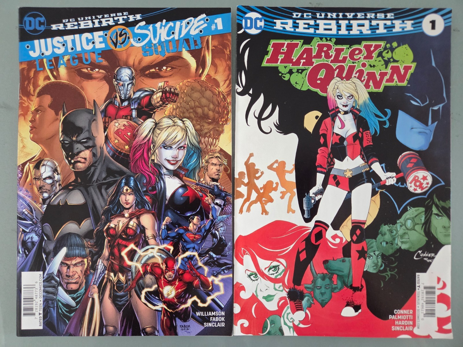 HARLEY QUINN SET OF 6 WALMART VARIANT SPECIALS (2017) DC REBIRTH COMICS BATMAN