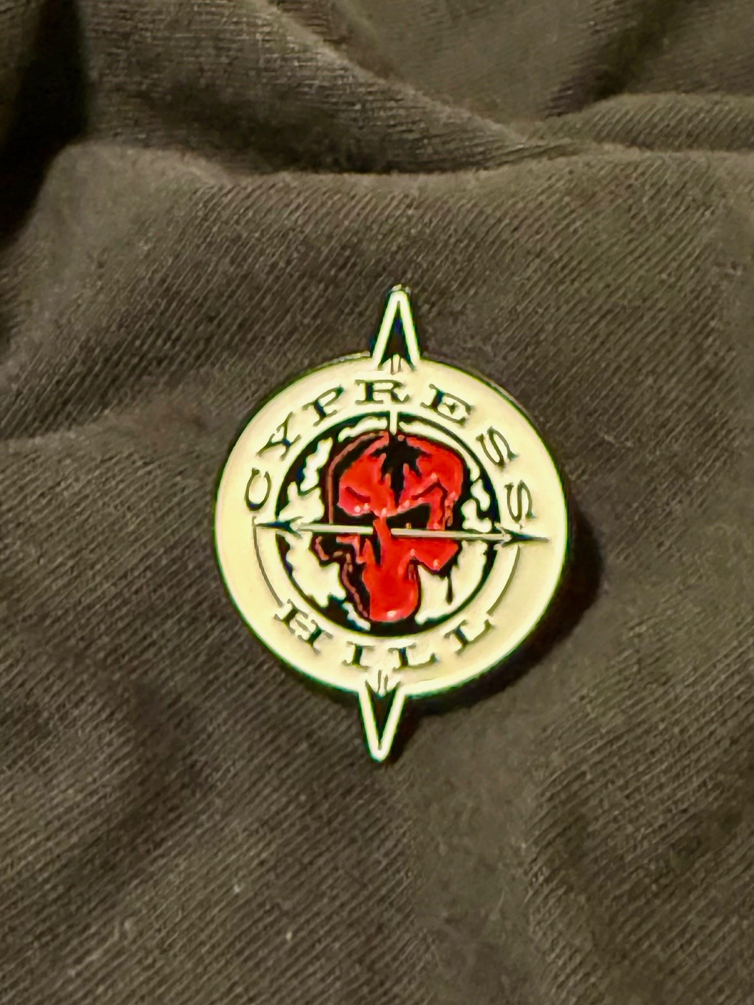 Cypress Hills Enamel Pin - Classic Hip Hop 90s West Coast, B Real, Hiero, LA