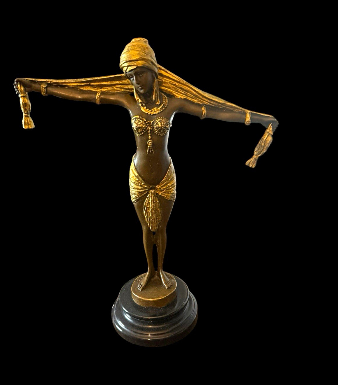 Vintage Art Deco Style Bronze Vintage Art Deco Style Bronze