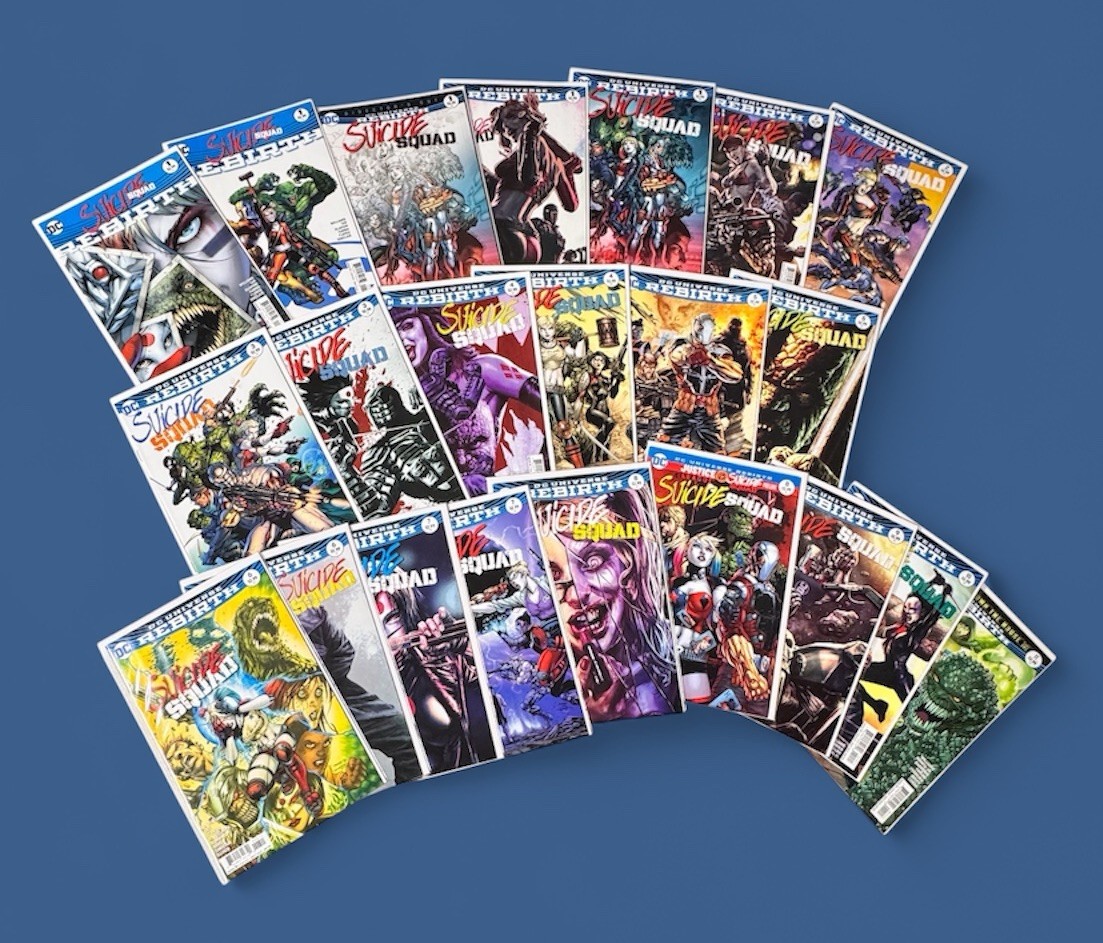 Suicide Squad Rebirth DC Universe Comics 2016 #1 & Vol 5 Run #1-11 + 10 Variants