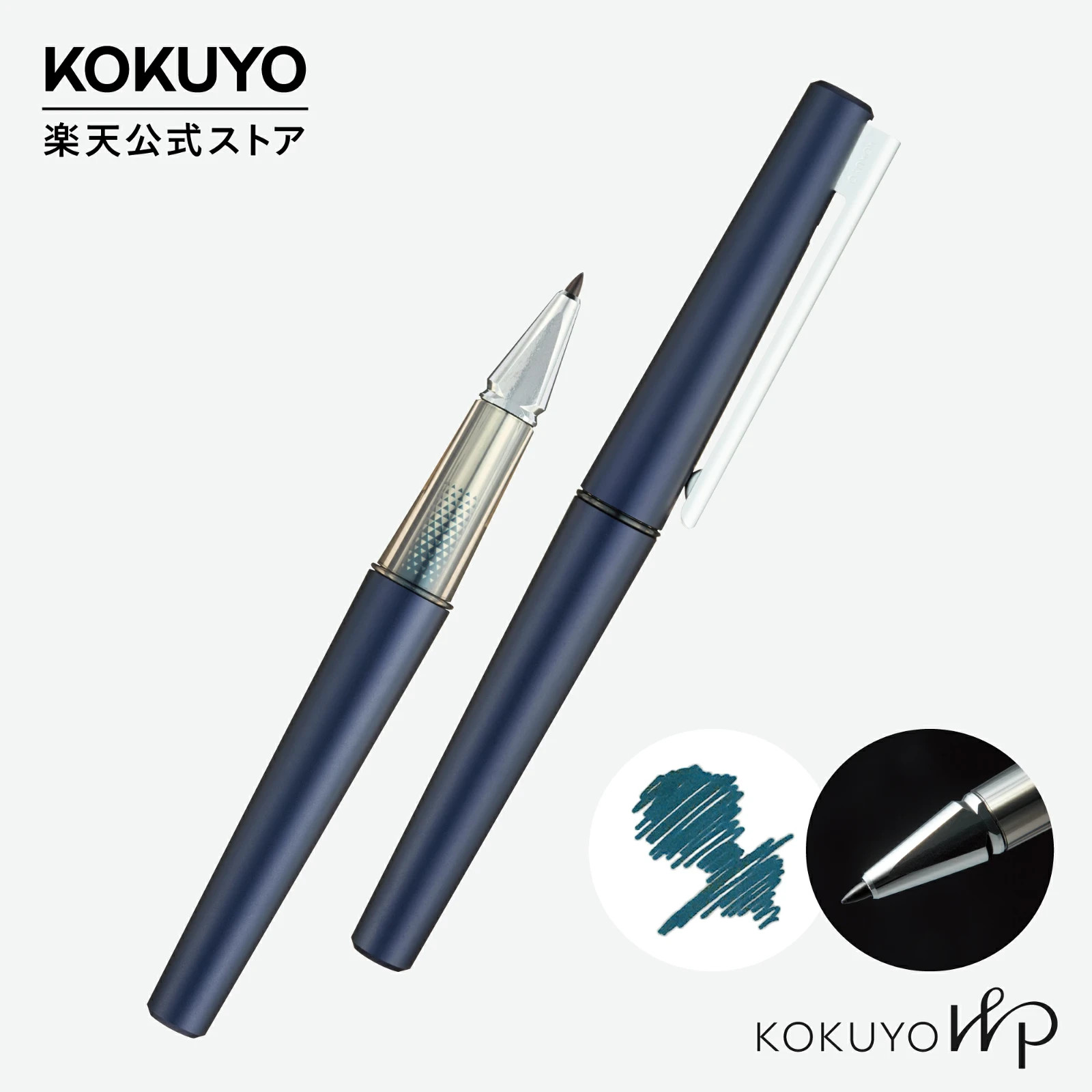 KOKUYO WP Fine Writer Pen Deep Blue Green Red WP-F100 Refillable Japan
