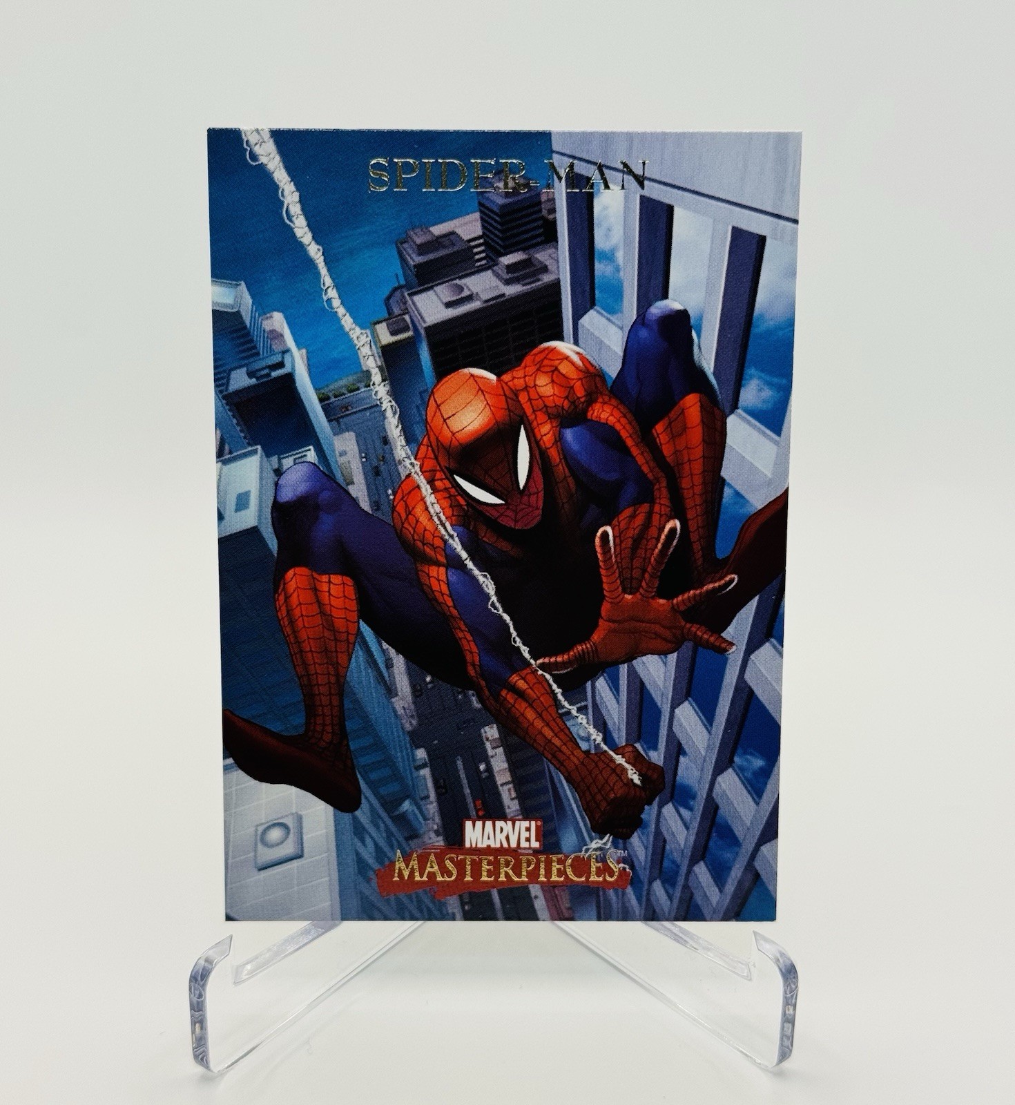 SPIDER-MAN 2007 Upper Deck Fleer Marvel Masterpieces SkyBox #79 🔵🕷️🔴
