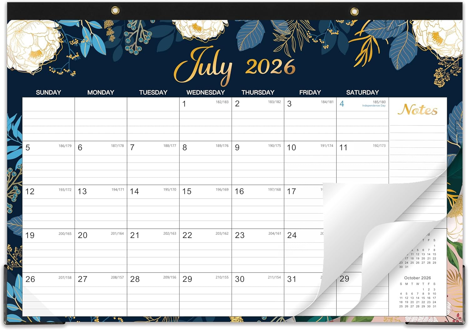 Desk Calendar 2026-2027 - Jul. 2026 - Dec. 2027, 18 Months Large Monthly Desk... Desk Calendar 2026-2027 - Jul. 2026 - Dec. 2027, 18 Months Large Monthly Desk...