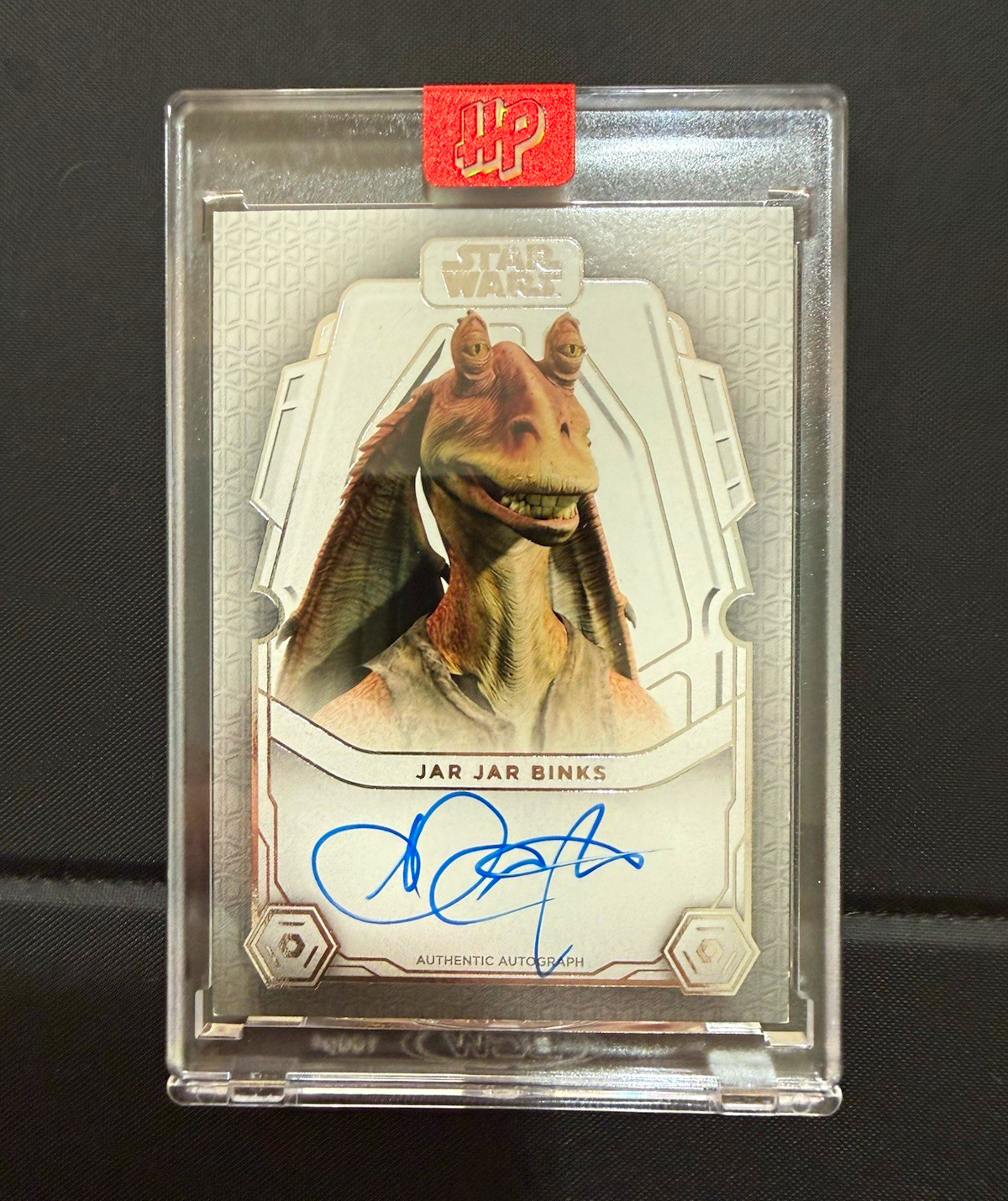 2024 Topps Star Wars Galactic Antiquities Jar Jar Binks Auto A-AB 49/50