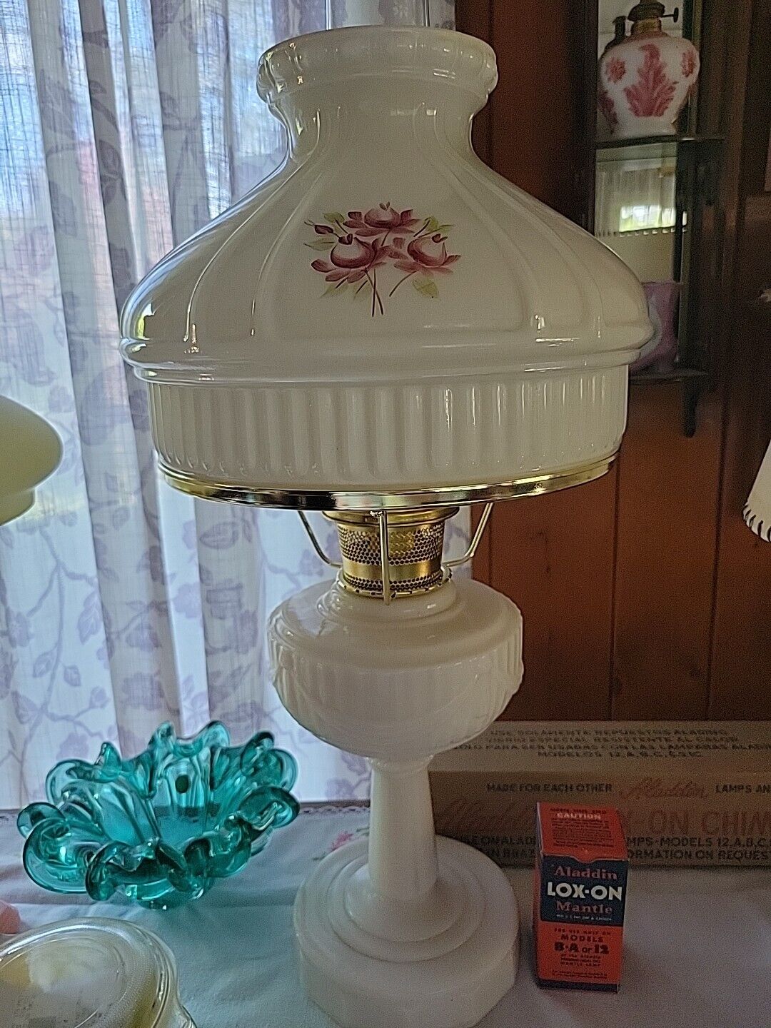 Aladdin Alacite Tall Lincoln Drape Lamp