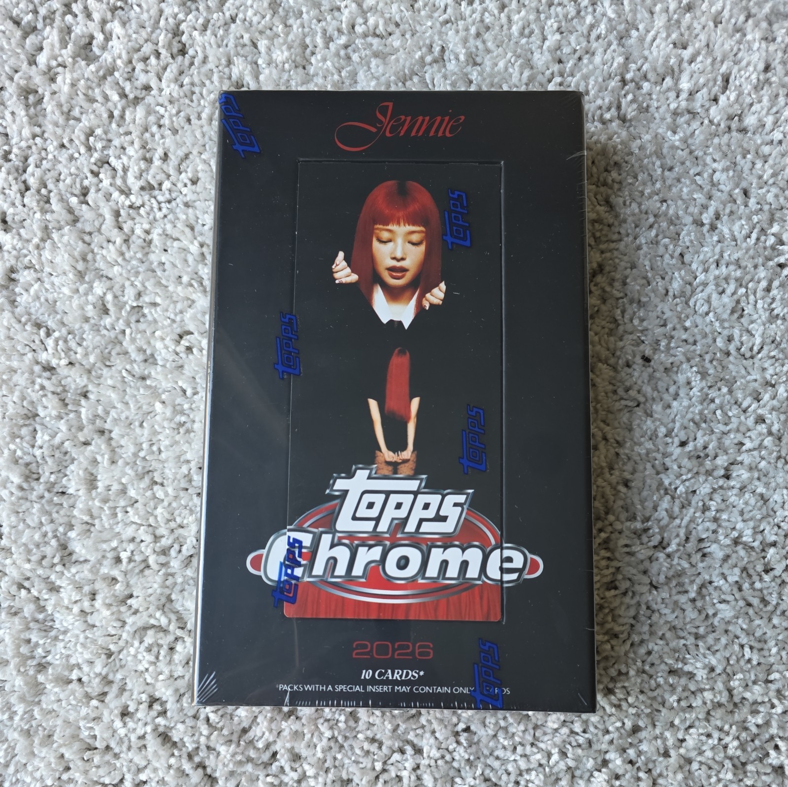 2026 Topps Chrome X Jennie Hobby Box Factory Sealed Unopened In Hand