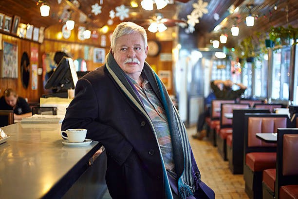 Writer Armistead Maupin for the Independent February 5 2014 NY Old Photo 5