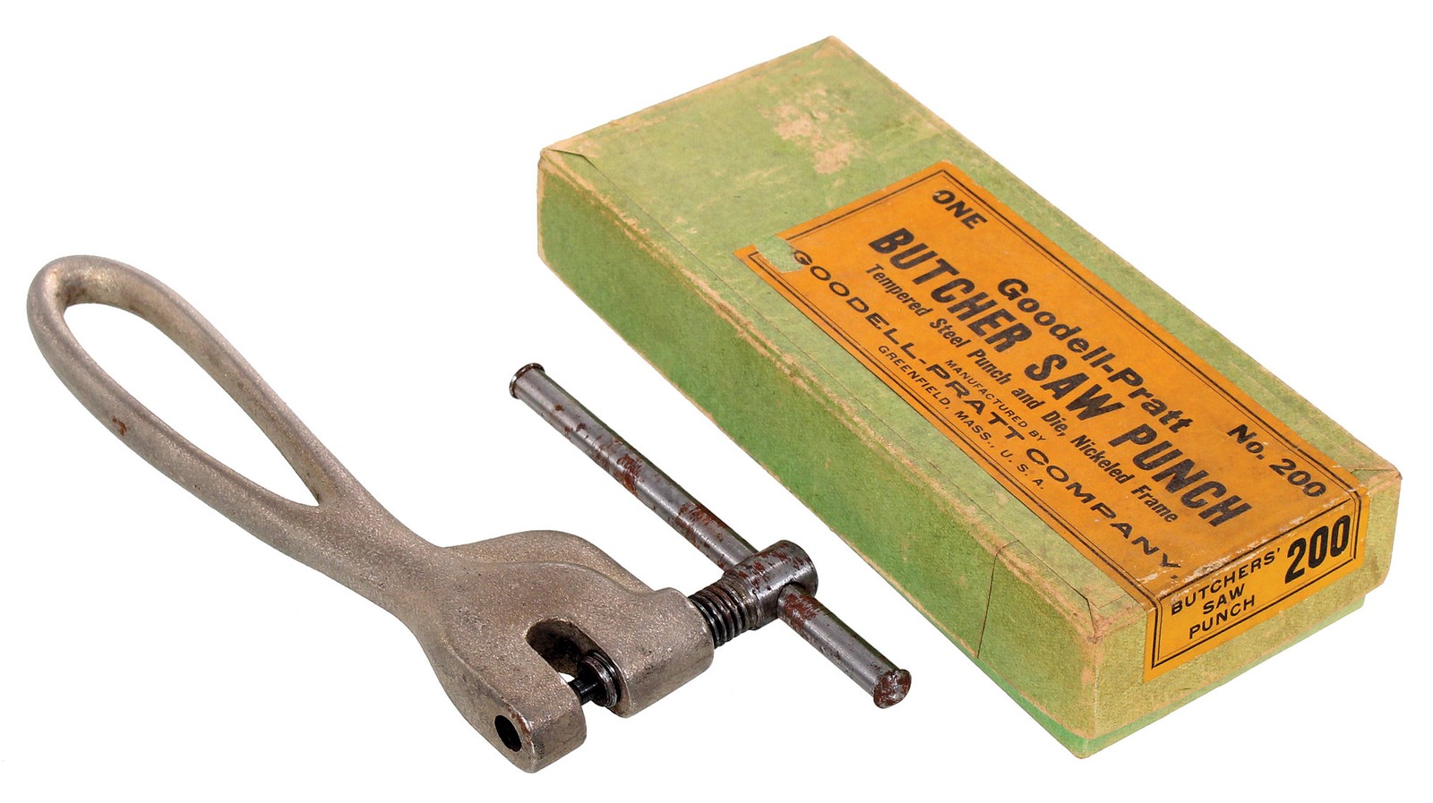 Goodell-Pratt No. 200 Butcher's Saw Punch - Unused in Original Box