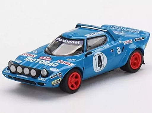 1/64 Lancia Stratos HF Monte Carlo Rally 1979 Diecast Model #4 Used