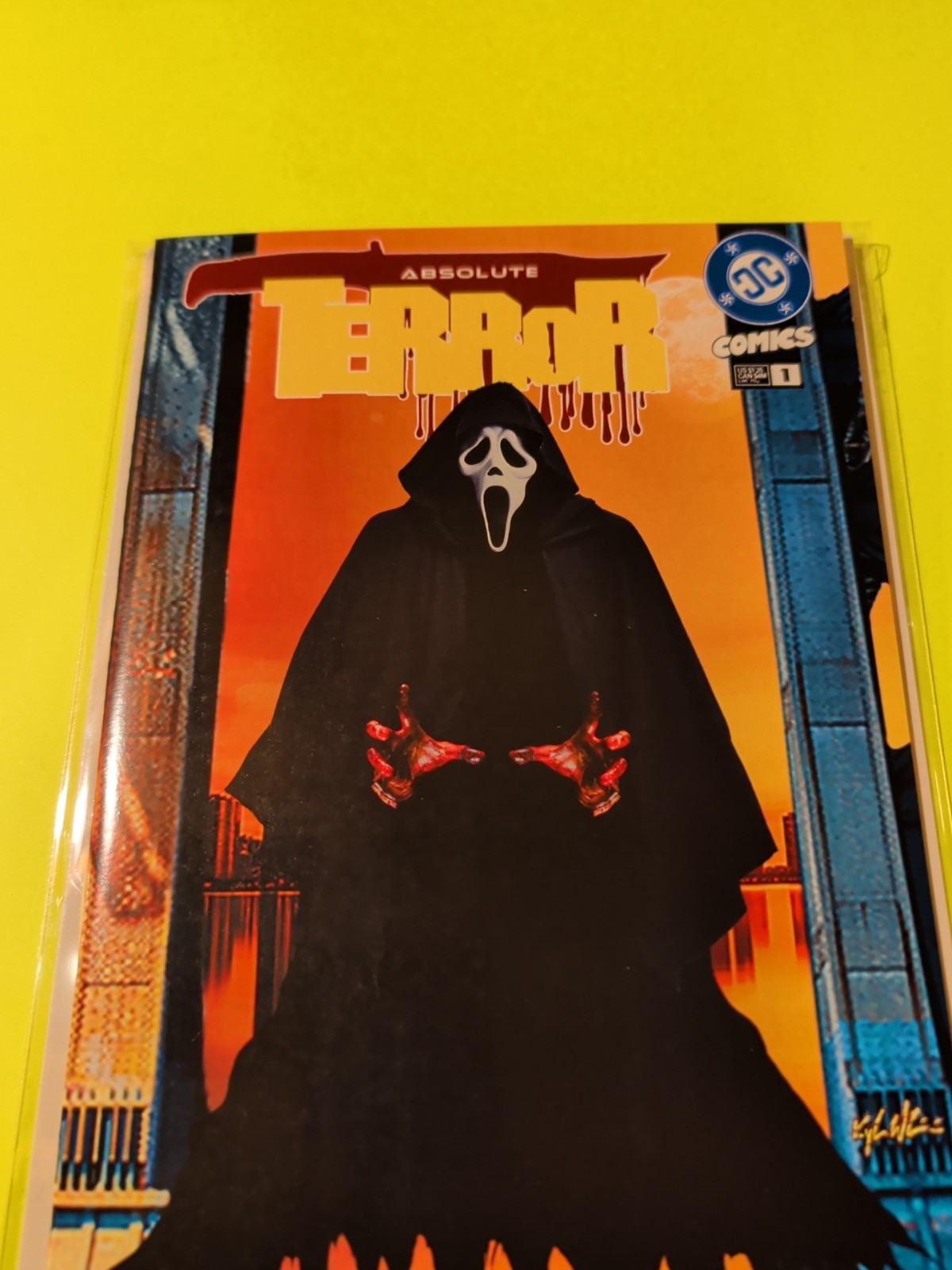 ABSOLUTE TERROR ( SCREAM) ABSOLUTE BATMAN HOMAGE LTD 100 NEW KYLE WILLIS 