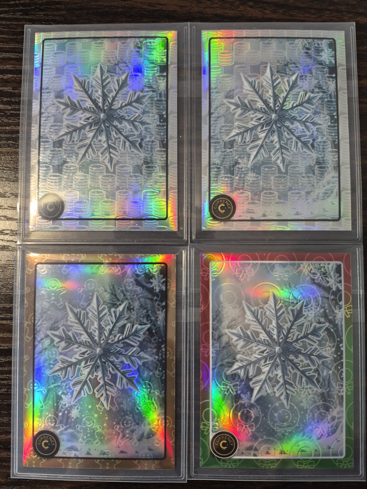 Cardsmith Currency Holiday 2025 #13 Snowflake Bundle Alpha, Omega 2 Number Match