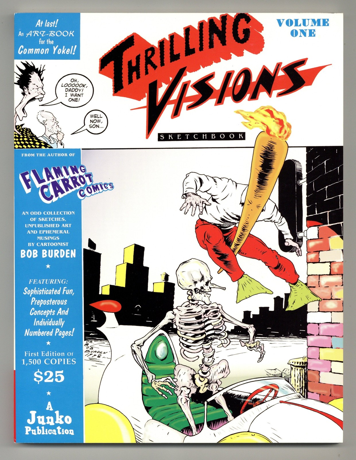 Thrilling Visions Sketchbook #1 FN 6.0 1998