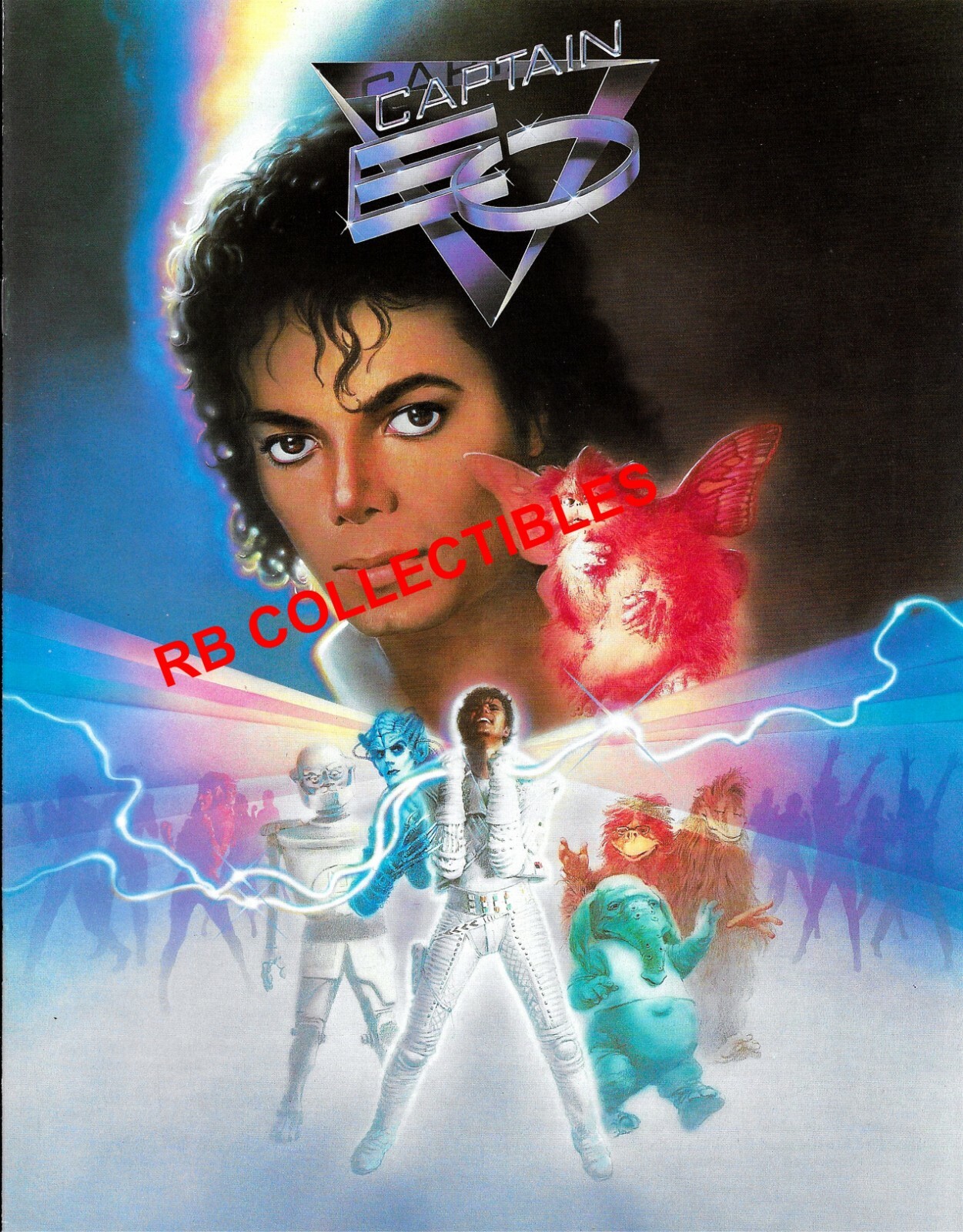 Michael Jackson-Captain EO - Disneyland - Disney Employee Newsreel -9-19-86
