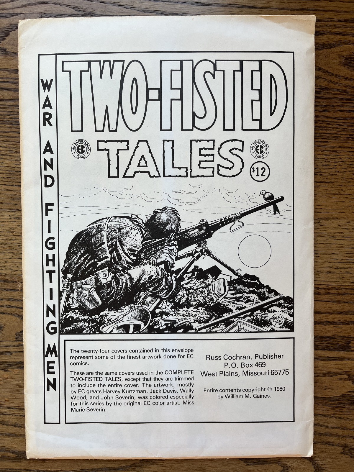 EC Comics Two-Fisted Tales Cover Portfolio – Russ Cochran 1980 (24 Prints)