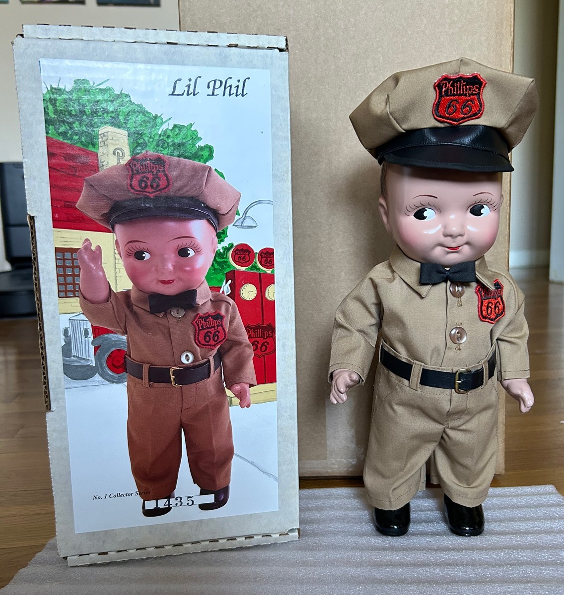 Phillips 66 “Lil Phil” Collector Doll — No. 1 in the Collector Series #1435