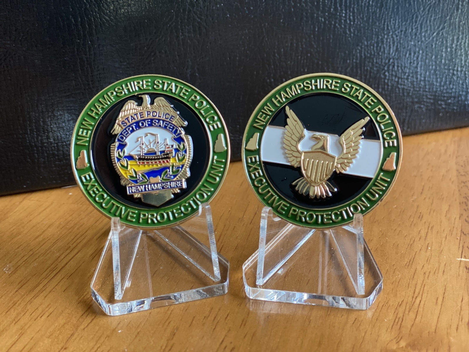 New Hampshire State Police - Executive Protection Unit (EPU)  Challenge Coin