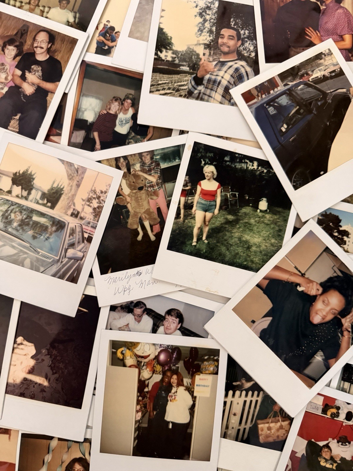 Lot Of 50 Original Vintage Polaroid Photos