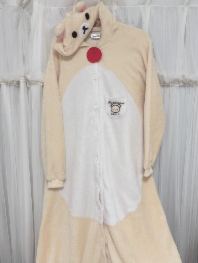 Korilakkuma Heisei Kigurumi Pyjamas Roomwear San-X Size L