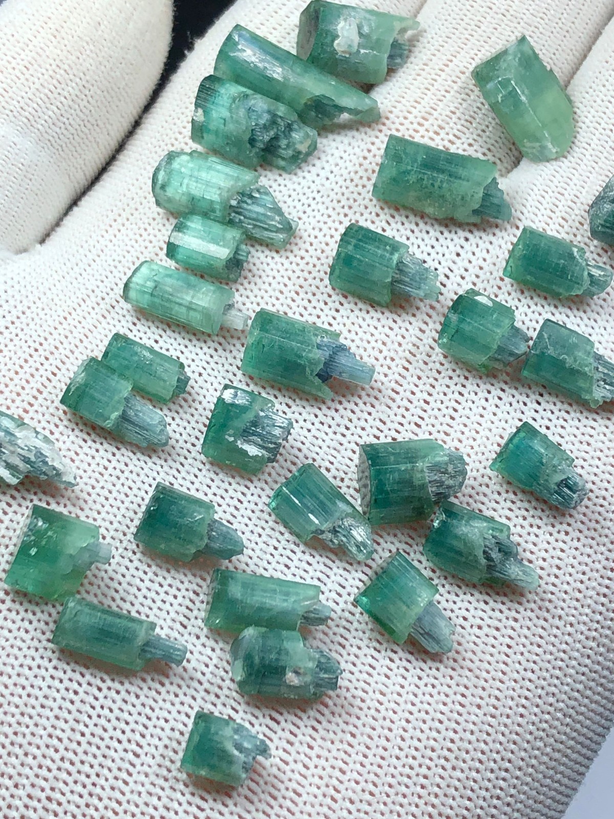Tourmaline SCEPTERS Lot - VERY RARE - Hard to get - 26 Grams - Afghanistan