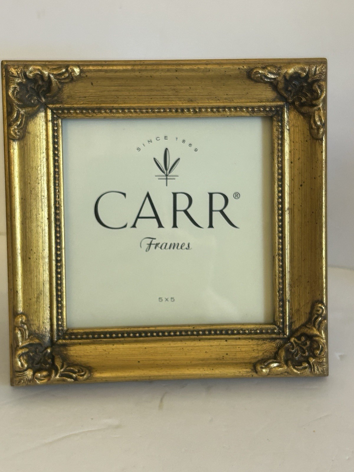 Vintage NOS Ornate Baroque Easel Photo Frame 5x5”•Wood•Carr Frames•Ready To Hang Vintage NOS Ornate Baroque Easel Photo Frame 5x5”•Wood•Carr Frames•Ready To Hang