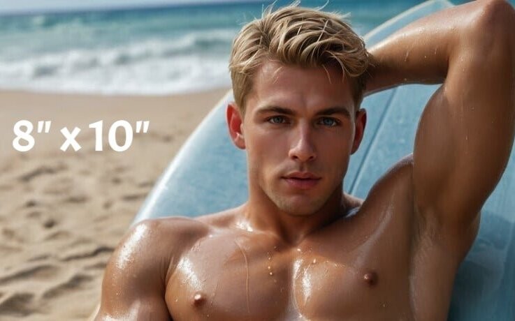 Shirtless Muscle Stud Beefcake 8x10 Fantasy Photo Photograph Reprint 1722 Shirtless Muscle Stud Beefcake 8x10 Fantasy Photo Photograph Reprint 1722
