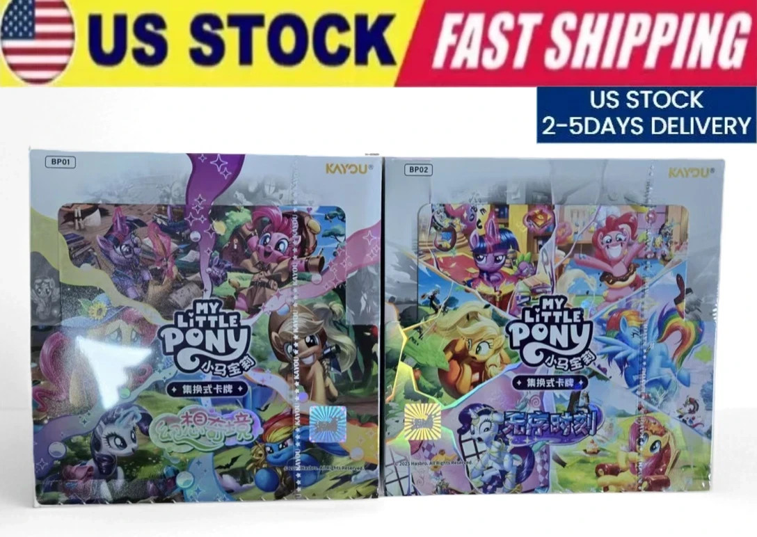 2 Box Bundle Deal Kayou Hasbro My Little Pony Offical Battle 1st + 2nd Expansion
