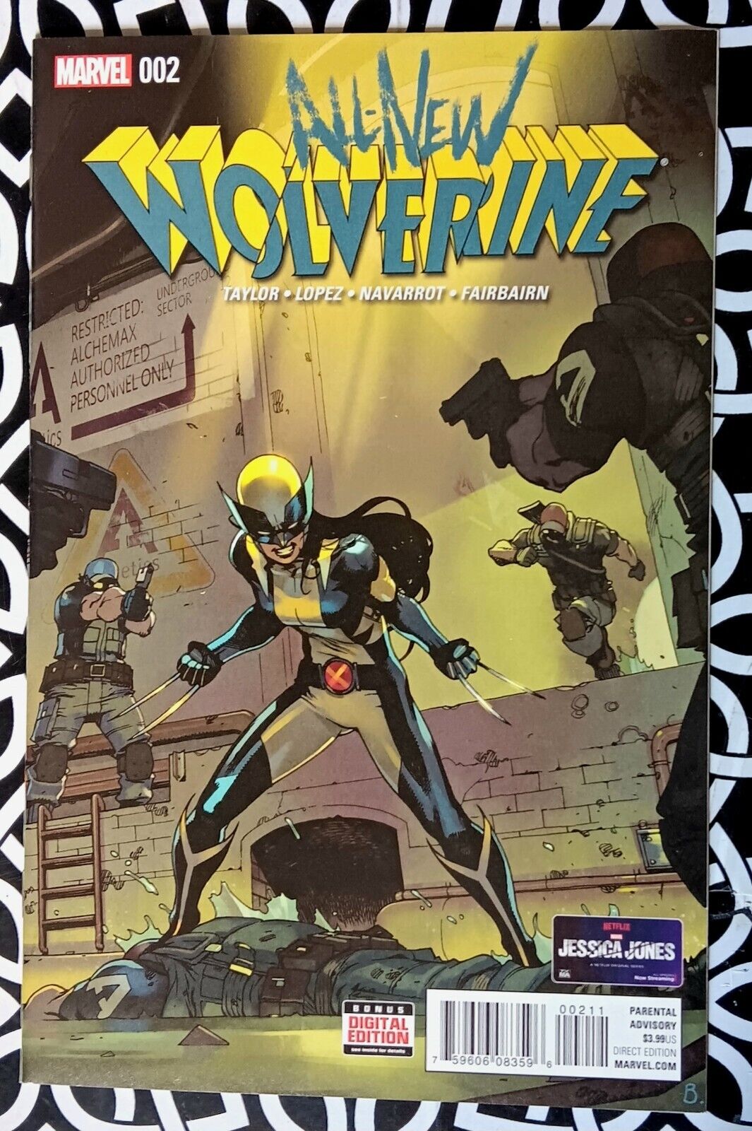All New Wolverine #2 - NM - 2016 - Marvel Comics - 1st Honey Badger  🔥 