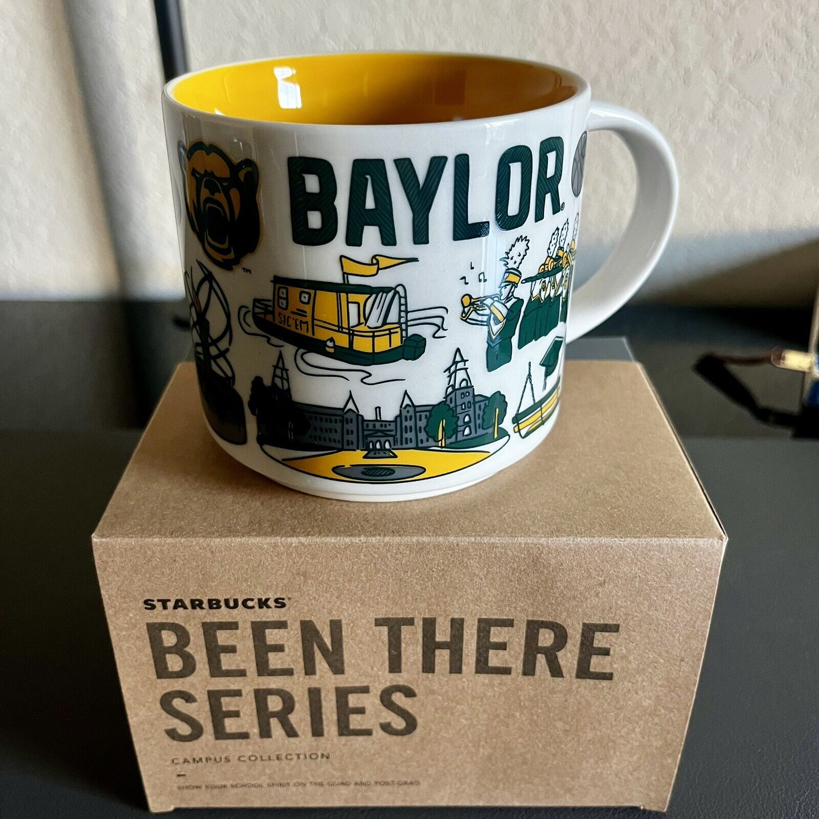 Starbucks BAYLOR University Been There Series Campus Collection 14 oz mug - BNIB