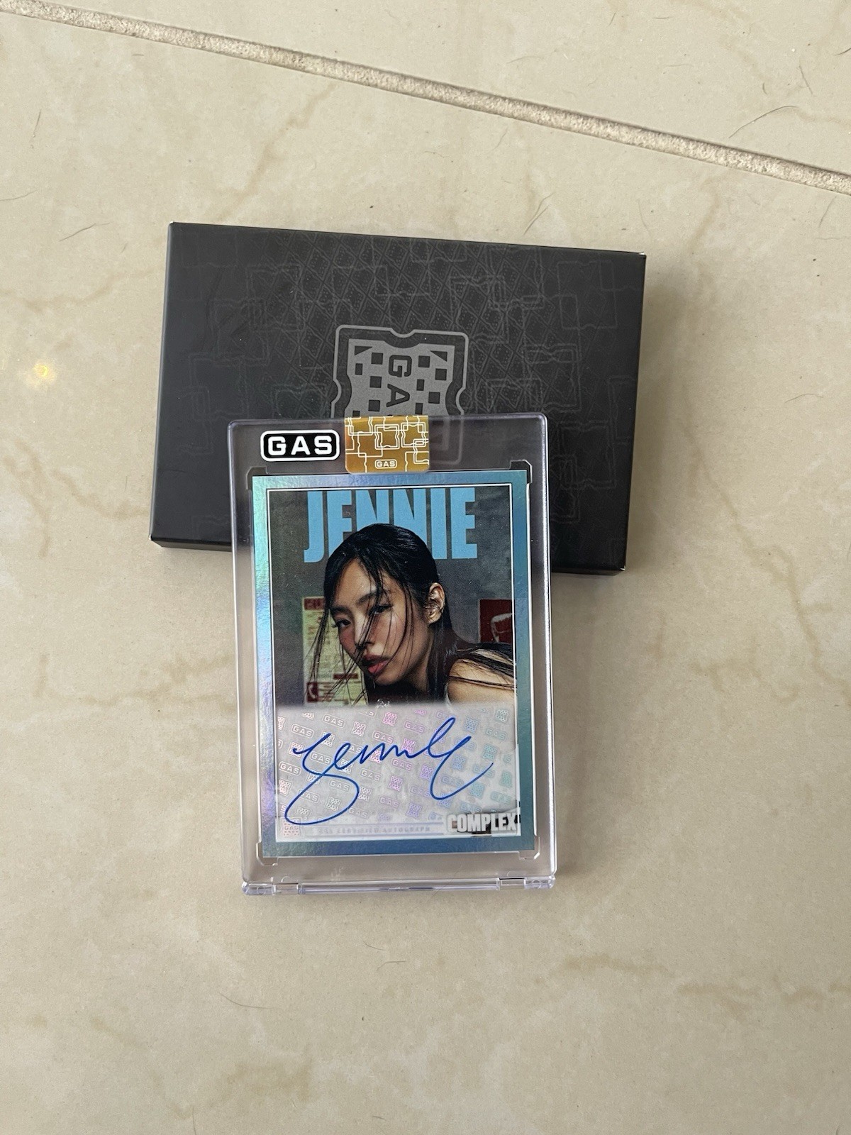 GAS COMPLEX Jennie Certified Autograph Card #24/40 2024 G.A.S. Trading SIGNED‼️