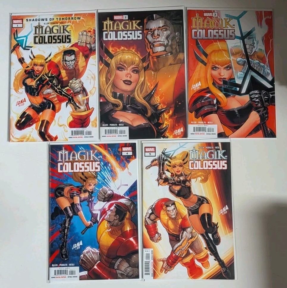 🔑MAGIK & COLOSSUS (2026) #1 2 3 4 5 NM-/VF+ COMPLETE SERIES SET MARVEL COMICS
