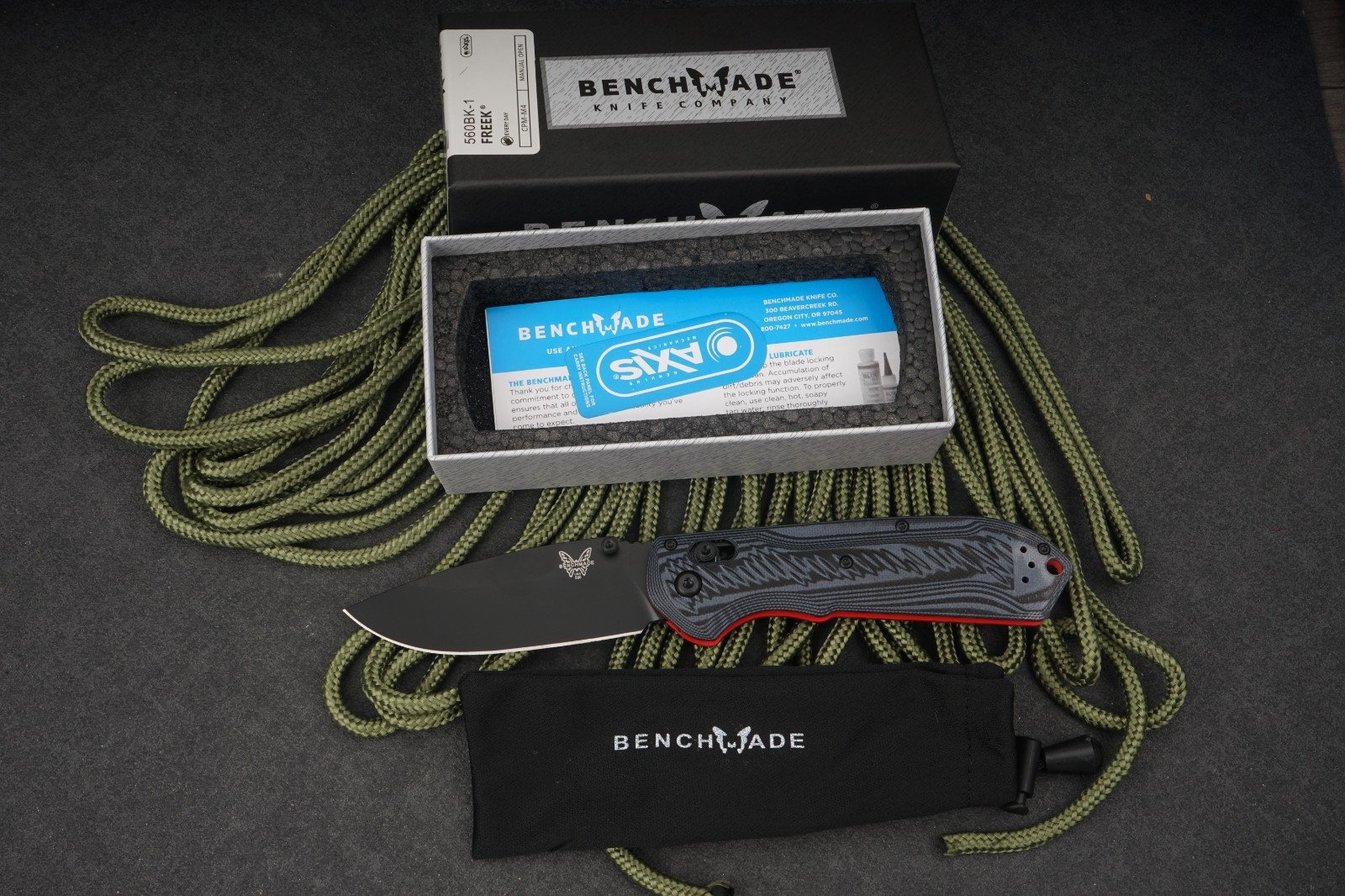Benchmade 560BK1 Freek Folding Knife