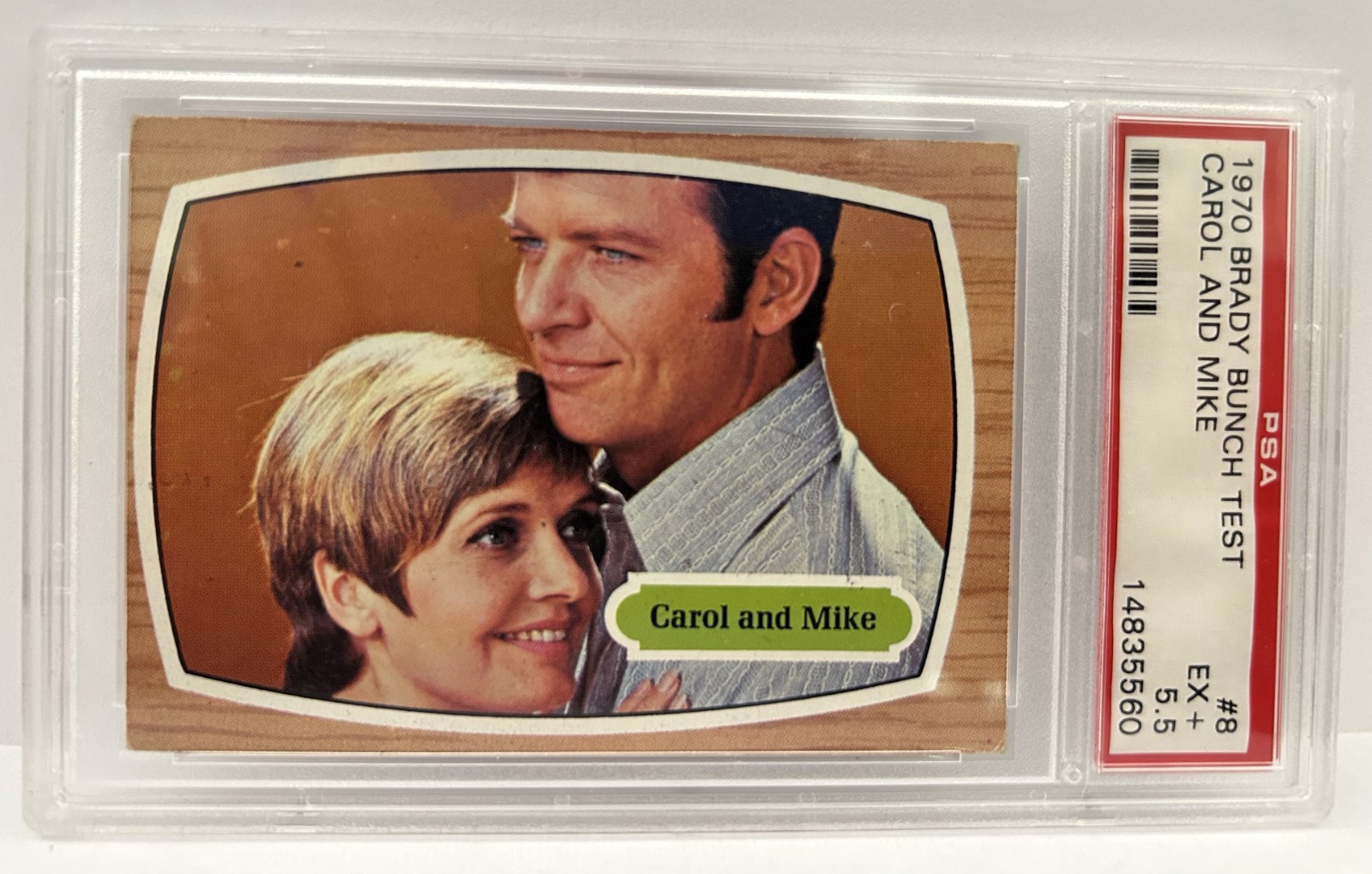 1970 (not 1971) Topps The Brady Bunch TEST Card #8 PSA 5.5  EX+  ULTRA RARE $0SH