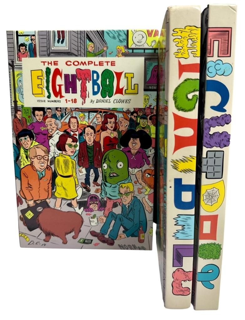 The Complete Eightball Issue Numbers 1-18 Hardcover Box Set by Daniel Clowes