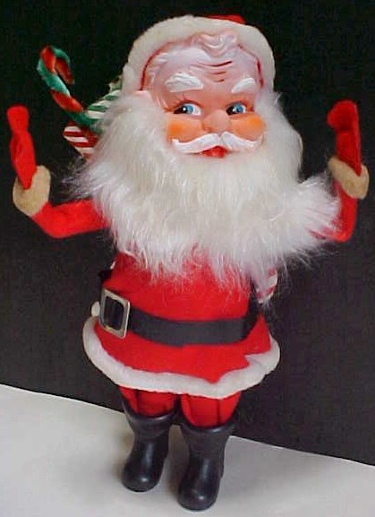 Vintage Flying Santa Christmas 1960\'s