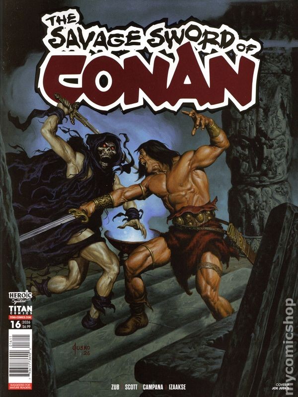 Savage Sword of Conan #16A FN 2026 Stock Image