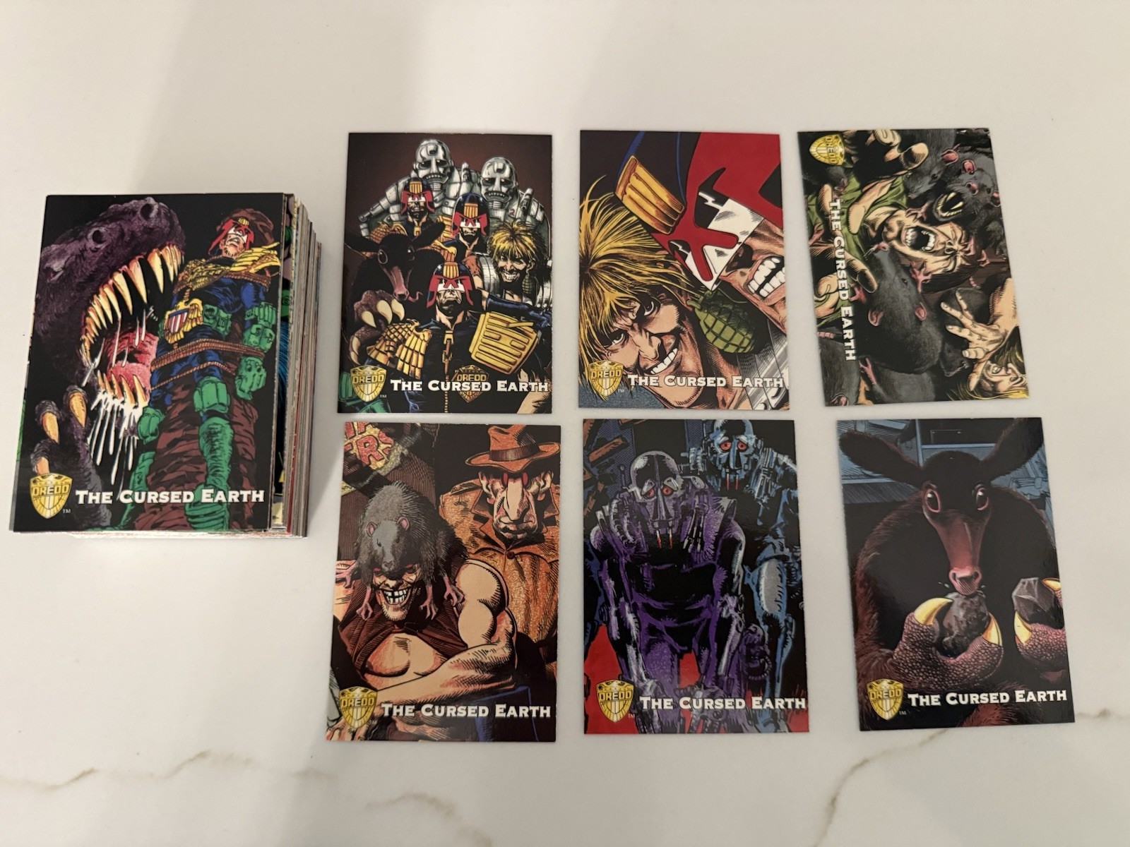 1995 Edge Judge Dredd The Epics complete set 1-90 NM